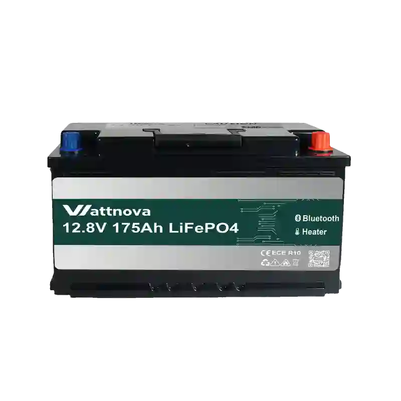 12.8V 175AH Lithium Battery LiFePO4 Smart BMS with Bluetooth Heating Motorhome Underseat IP67